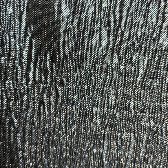 3/$20 Loft Metallic Silver Lined Spaghetti Strap Top - Picture 3 of 6